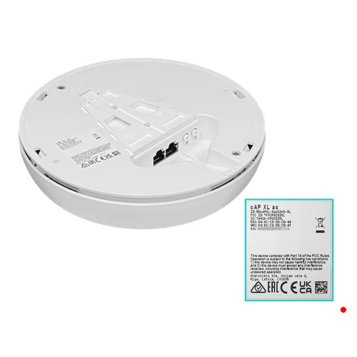 MikroTik 2x2-6dBi 2,4GHz-N300 5Ghz-867 L4 inc-24V 2-1000-PoEPass 26dBm | CAP-XL-AC