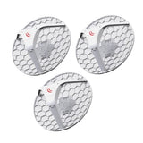 MikroTik 3-unids Grilla 24,5dBi 7º 1-100 2x2 L3 391mm inc24V RBLHG-5ND | LHG-5-3U