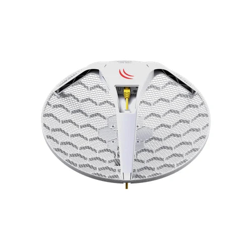 MikroTik 3-unids Grilla 24,5dBi 7º 1-100 2x2 L3 391mm inc24V RBLHG-5ND | LHG-5-3U