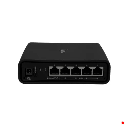 MikroTik 5-1000 AC1200 2,4GHz/5GHz 2,5dBi USB L4 RBD52G-5HacD2HnD-TC | HAP-AC2