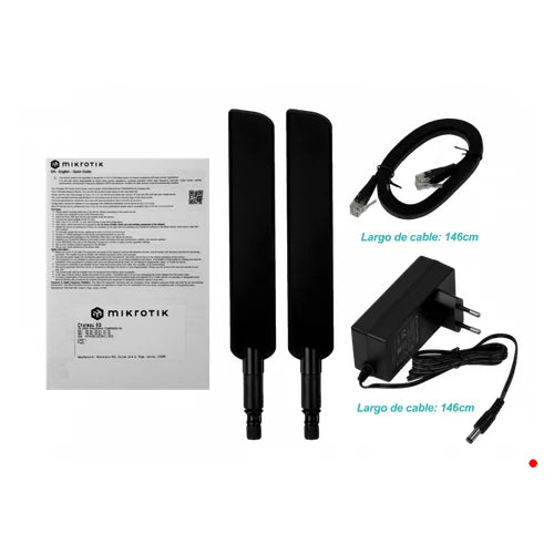 MikroTik 5G 5-1000 1-Sim 1-USB L4 inc-24V D53G-5HacD2HnD-TC&RG502Q-EA | CHATEAU-5G