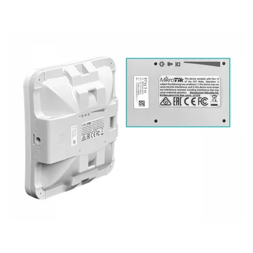 MikroTik 5Ghz-ac 16dBi 23º 25dBm 1-1000 2x2 L3 Exterior 716MHz inc-24V | SXTSQ-5AC