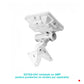 MikroTik 5Ghz-ac 16dBi 23º 25dBm 1-1000 2x2 L3 Exterior 716MHz inc-24V | SXTSQ-5AC