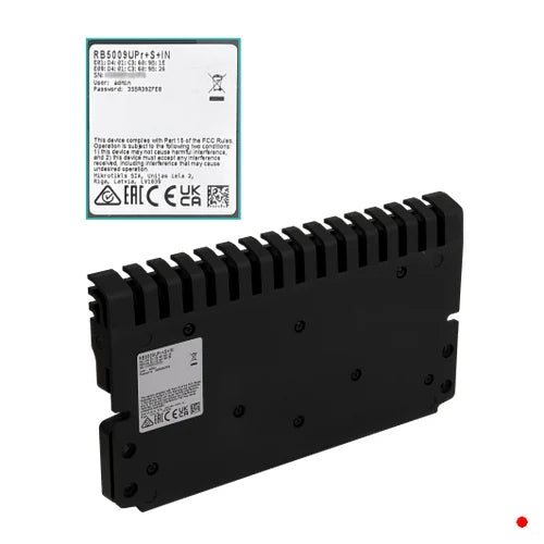 MikroTik 7-1000-PoE (7-in/out) 1-2500 1-SFP+10G USB L5 DC-Jack DC-2pin | RB5009UPR+S+IN