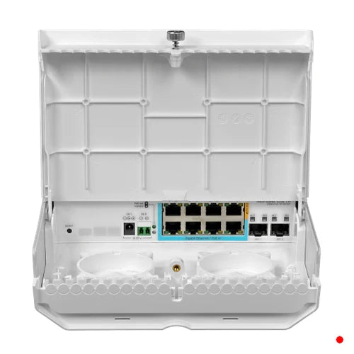 MikroTik 8-1000(7PoE-in) 2-SFP+10G SwOS req12-57V CSS610-1Gi-7R-2S+OUT | NETPOWER-LITE-7FR