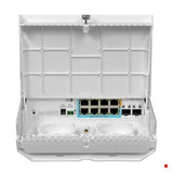 MikroTik 8-1000(7PoE-in) 2-SFP+10G SwOS req12-57V CSS610-1Gi-7R-2S+OUT | NETPOWER-LITE-7FR