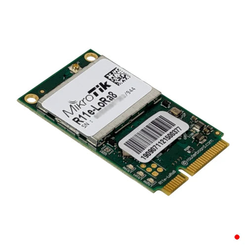 MikroTik 863-870MHz LoRaWAN LBT Semtech-SX1301 1-u.FL 20dBm miniPCIe | R11E-LR8