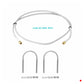 MikroTik 8dBi 2,4GHz 18º Antena Omni .SMA-H Cable-1m-M/M TOF-2400-8V-4 | TOF-24