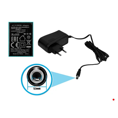 MikroTik 9dBi 17º 5GHz 25dBm L3 1-100 inc24V p/Dish-DirecTV-40mm | LDF-5