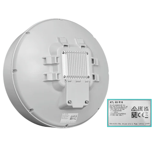 Antena Exterior MikroTik ATL 5G R16 | Módem LTE Cat20 4x4 MIMO 16dBi