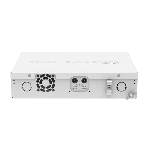 MikroTik Req-Cable 67W 8-1000-PoE24V 4-SFP L5 Console inc-28V Dual-DC | CRS112-8P-4S-IN