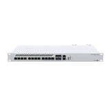 MikroTik req-2cables-C13 8-10G 4-SFP+10G-Combo 1-100 Console L5 Switch | CRS312-4C+8XG-RM