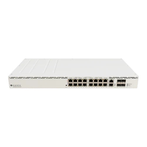 MikroTik 16-1000-PoE+(8-bt) 4-SFP+10G Console Switch L5 tot600W 220VAC | CRS320-8P-8B-4S+RM