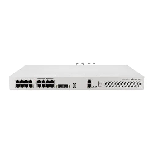 MikroTik 17-1000(8-PoE+) 2-SFP+ USB L2/L3 Rack 2-220VAC Switch | CRS418-8P-8G-2S+RM