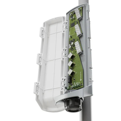 MikroTik 1-1000-in 2-1000-out 3-SFP+ in-12-57Vdc Out-12-57Vdc Switch | GPERX6
