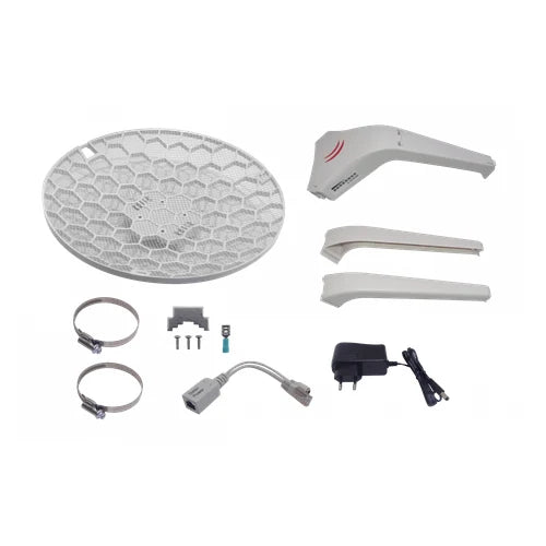 MikroTik Grilla2,4GHz 18dBi 18º 25dBm 1-100 2x2 L3 11-30V 391mm inc24V | LHG-2