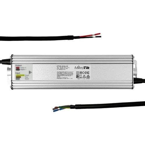 MikroTik 26V 250W Fuente Poder Exterio IP67 p/NetPower MTP250-26V94-OD | MTP250-26