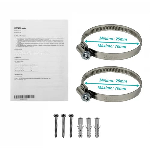 MikroTik 26V 250W Fuente Poder Exterio IP67 p/NetPower MTP250-26V94-OD | MTP250-26