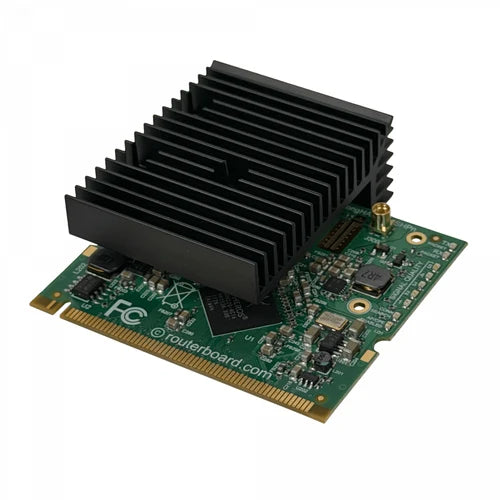 MikroTik 1-MMCX 29DBM 5GHZ A/N125 800MW AR9220 MINIPCI 9-LED | R5SHPN