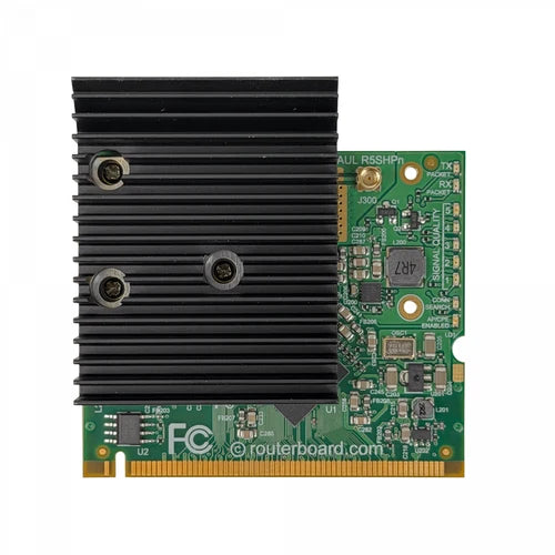 MikroTik 1-MMCX 29DBM 5GHZ A/N125 800MW AR9220 MINIPCI 9-LED | R5SHPN