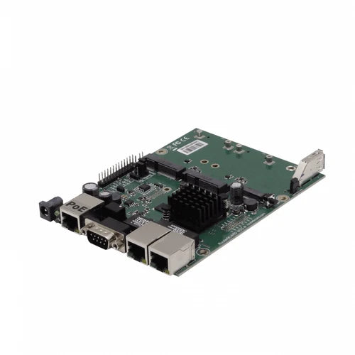 MikroTik 880MHz 3-1000 2-SIM 2-MiniPCIe M.2/Slot DB9 USB L4 105x150mm | RBM33G