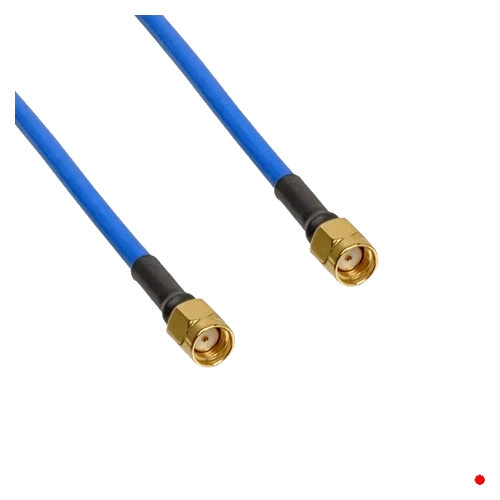 Mikrotik Rpsma-m Rpsma-m Unifilar Rigido Cable Azul 50cm 6ghz - ACRPSMA
