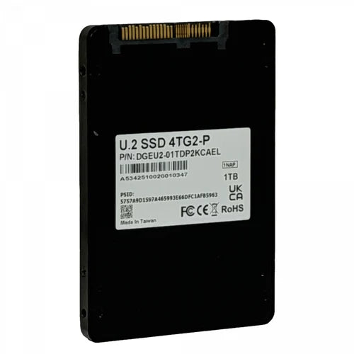 MikroTik 1TB U.2 NVMe PCIe Unidad Solida 4TG2-P SSD-U2-7-1TB p/RDS2216 | SSD1U