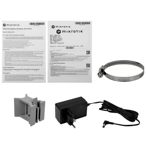 MikroTik SXT LTE7 Kit | Antena Router 4G LTE Exterior Cat 7 Dual SIM