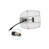 Antena Grilla 15 dBi 2,4 GHz — 16ºx21º armable