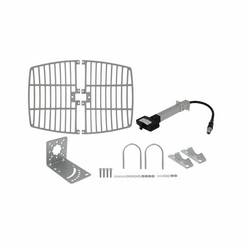 Antena Grilla 15 dBi 2,4 GHz — 16ºx21º armable