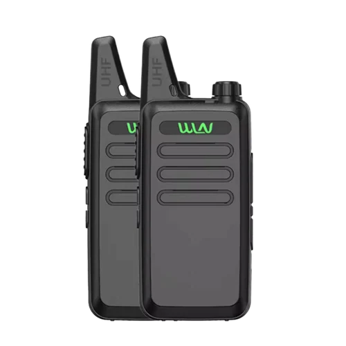 Pack de 2 Walkie Talkies WLN KD-C1 | Radios Recargables Mini 5W