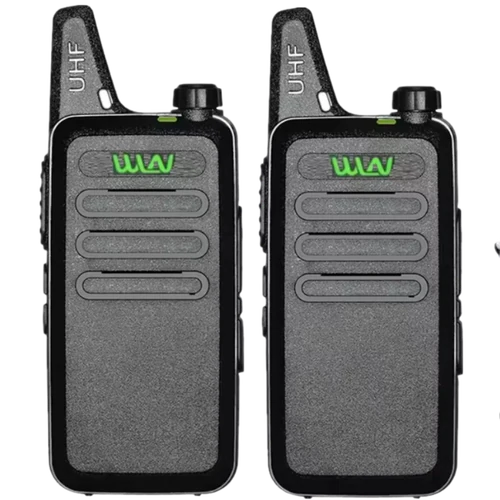 Pack de 2 Walkie Talkies WLN KD-C1 | Radios Recargables Mini 5W