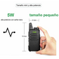 Pack de 2 Walkie Talkies WLN KD-C1 | Radios Recargables Mini 5W