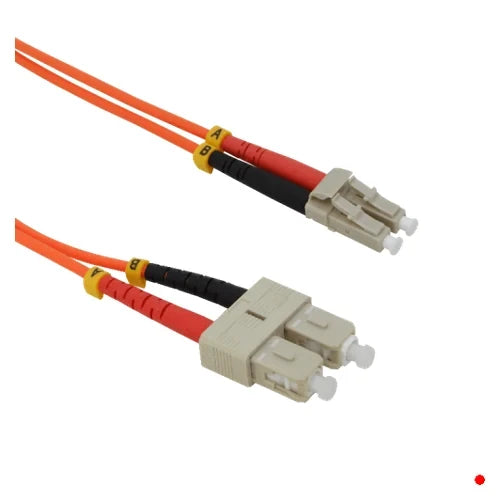 1mt Lc-sc OM1 MultiModo MM Duplex Jumper Fibra 3mm 62.5/125um - JFMLC1