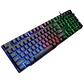 Teclado Gamer RGB AD-11025: Lleva Tu Setup Al Siguiente Nivel