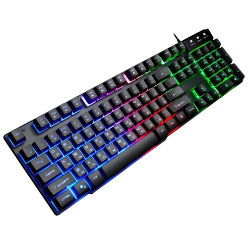 Teclado Gamer RGB AD-11025: Lleva Tu Setup Al Siguiente Nivel