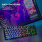 Teclado Gamer RGB AD-11025: Lleva Tu Setup Al Siguiente Nivel