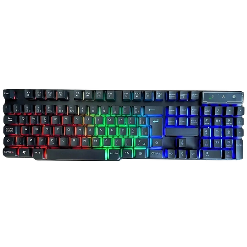 Teclado Gamer RGB AD-11025: Lleva Tu Setup Al Siguiente Nivel