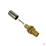 SMA-Hembra Lmr195 Conector Crimpeable Serie-195 - SH2C