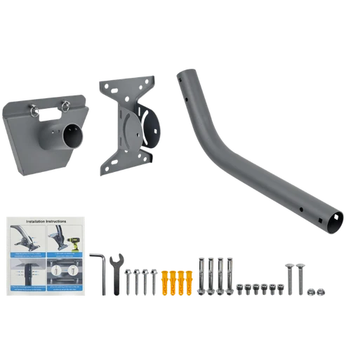 Soporte de Brazo 45cm para Starlink V4 Standard | Base de Pared Alternativa (V4-AM)