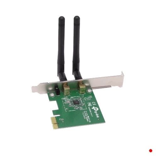 TP-Link N300mbps 2,4GHz PCIe-x1 2-RPSMA-2dBi WiFi Adaptador inalambric | TL-WN881ND