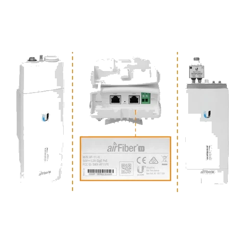 Ubiquiti inc-DUP-H 11GHz inc-antena 35dBi 1-1000 1-MGMT 1,2Gbps inc50V | AF11-COMPLETE-HB