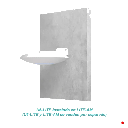 Ubiquiti Soporte Muro U6+/-Lite UAP-nanoHD UAP-AC-Lite UACC-Lite-AP-AM | LITE-AM