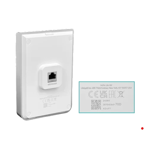 Ubiquiti WiFi6 5-1000-i/o 2,4/5GHz 2x2/4x4 573/4800mbps 5/6dBi req-PoE | U6-IW