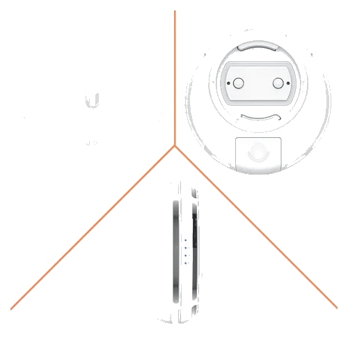 Ubiquiti 60GHz 57-66GHz 1-10G 1-SFP+10G 6Gbps 2km inc-48V 189mm GPS | AF60-HD