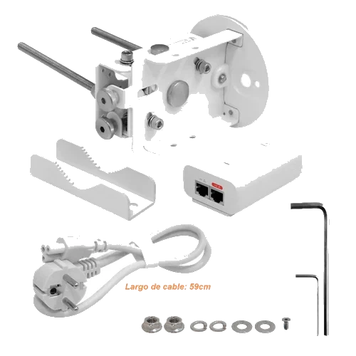 Ubiquiti 60GHz 57-66GHz 1-10G 1-SFP+10G 6Gbps 2km inc-48V 189mm GPS | AF60-HD