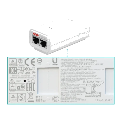 Ubiquiti 5-un 22dBi 5,15-5,95GHz BT 1-1000 inc24V req-Ant/LBE-AC-GEN2 | LTU-INSTANT-5