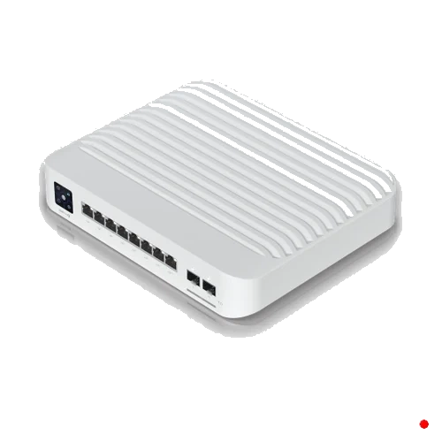 Ubiquiti 8-1000PoE af/at/++ 120W-tot 2-SFP+10G req-UniFi Switch Admin | USW-PRO-8-POE