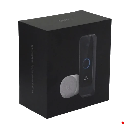 Ubiquiti Negro DoorBellPro 10/100 UP-Chime UVC-G4-DOORBELL-Pro-PoE-Kit | DOORBELLPRO-POE-KIT