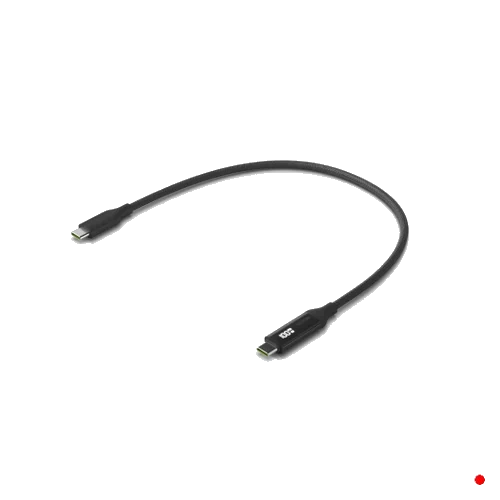 Ubiquiti 30cm miniDisplay consumo 100W USB-C Macho-Macho Braided Cable | CC0-U